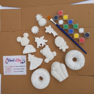 large fantasy mix diy plaster painting kit for kids – pakistan