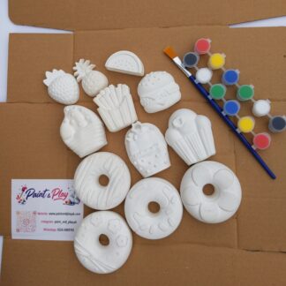 large sweet treats diy plaster painting kit for kids – pakistan