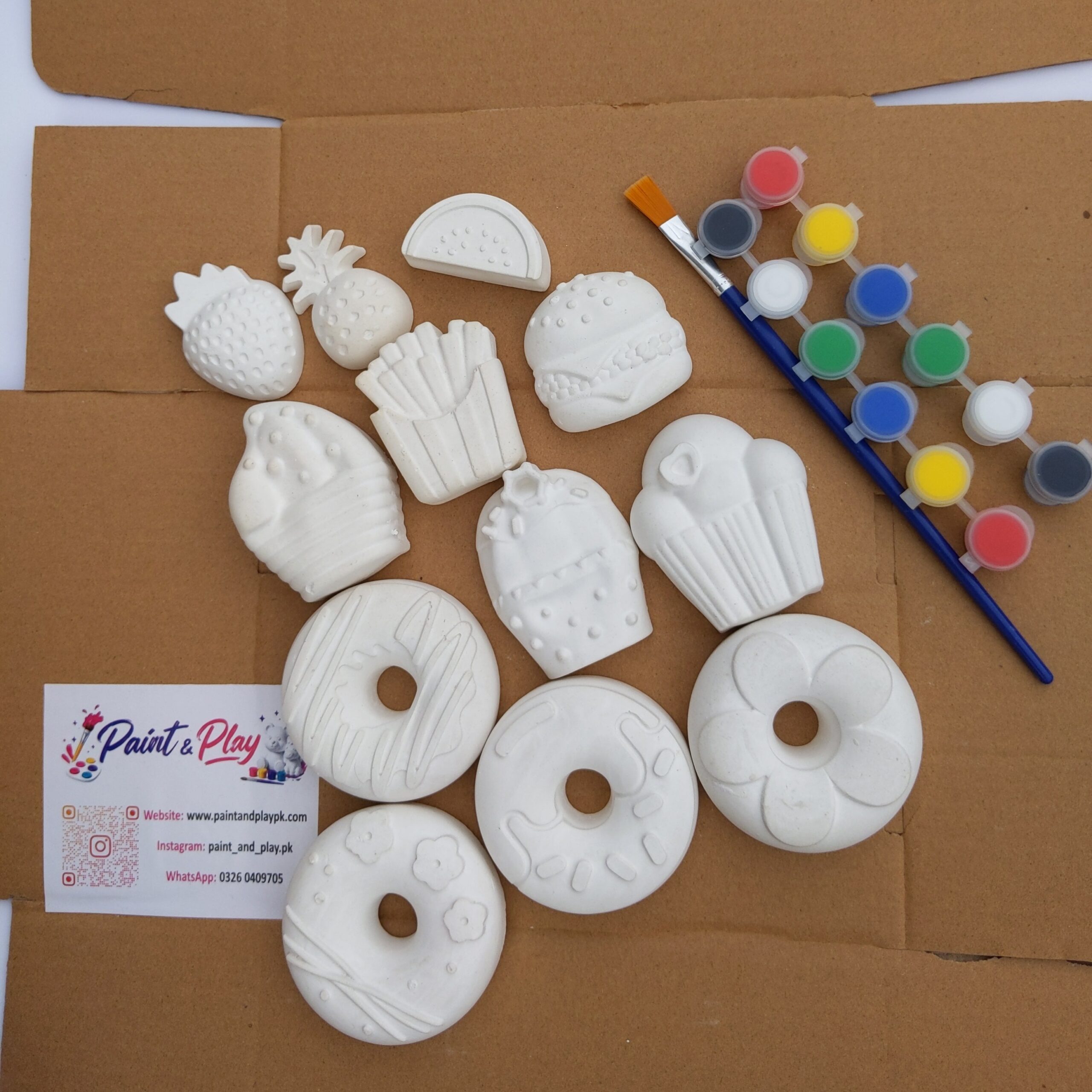 large sweet treats diy plaster painting kit for kids – pakistan large sweet treats diy plaster painting kit for kids – pakistan
