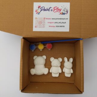 small teddy bears painting kit